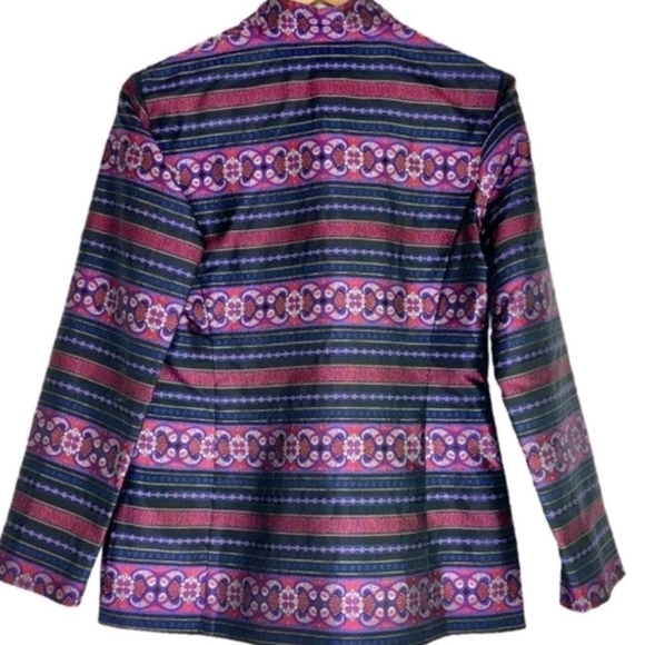 Talbots Multicolor Patterned Jacket - Picture 4 of 8